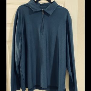 Men’s Long Sleeve Collared Half Zip Sweater